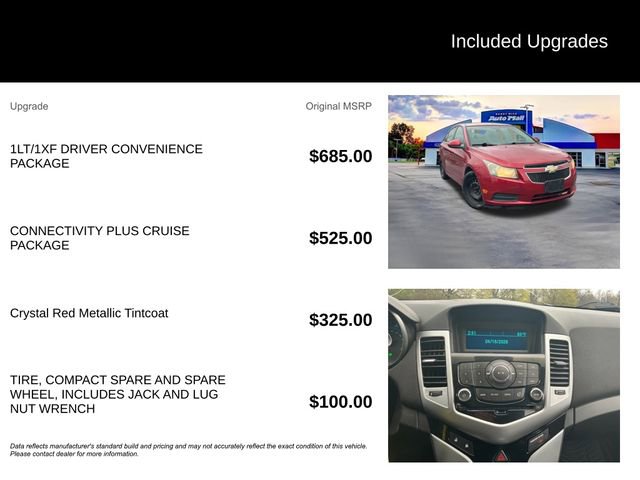 Used 2011 Chevrolet Cruze LT FWD image 7