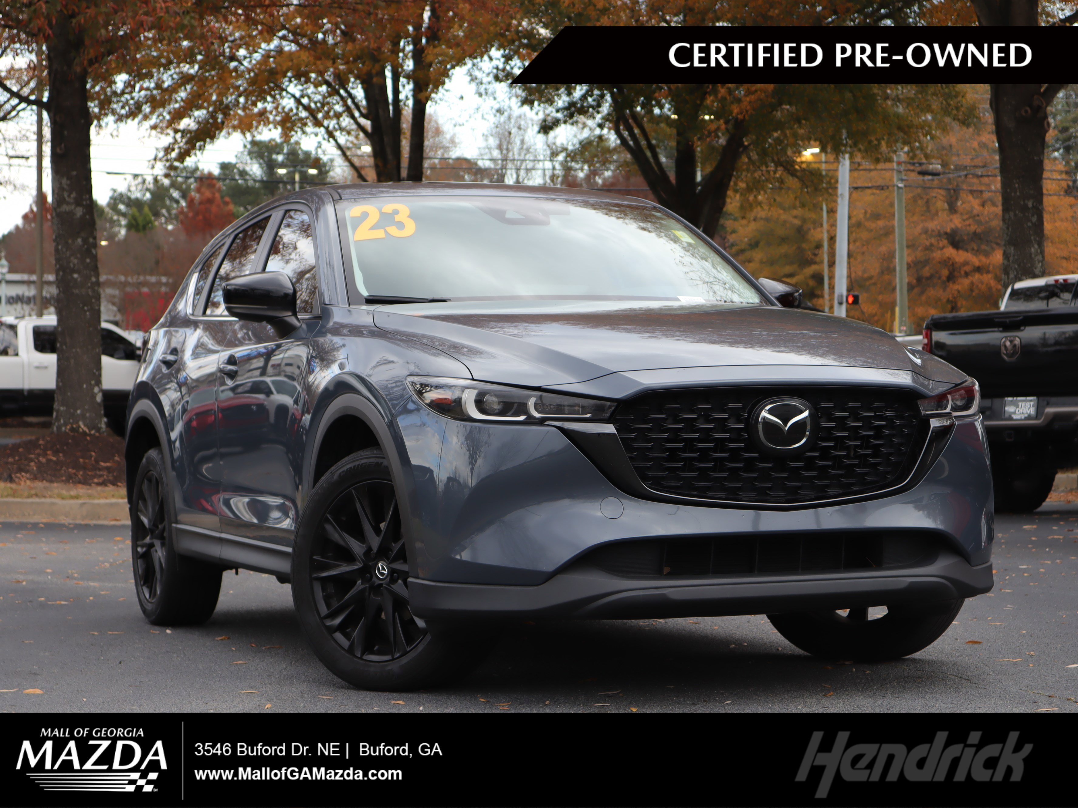 Certified 2023 MAZDA CX-5 Carbon Edition
