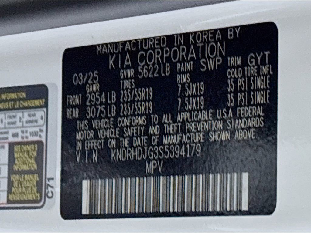 New 2025 Kia Sorento EX image 26