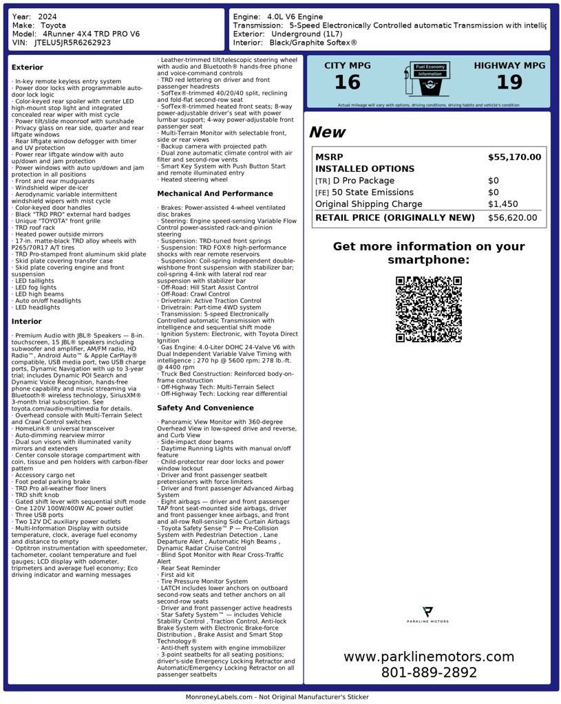 Used 2024 Toyota 4Runner TRD Pro AWD/4WD image 32