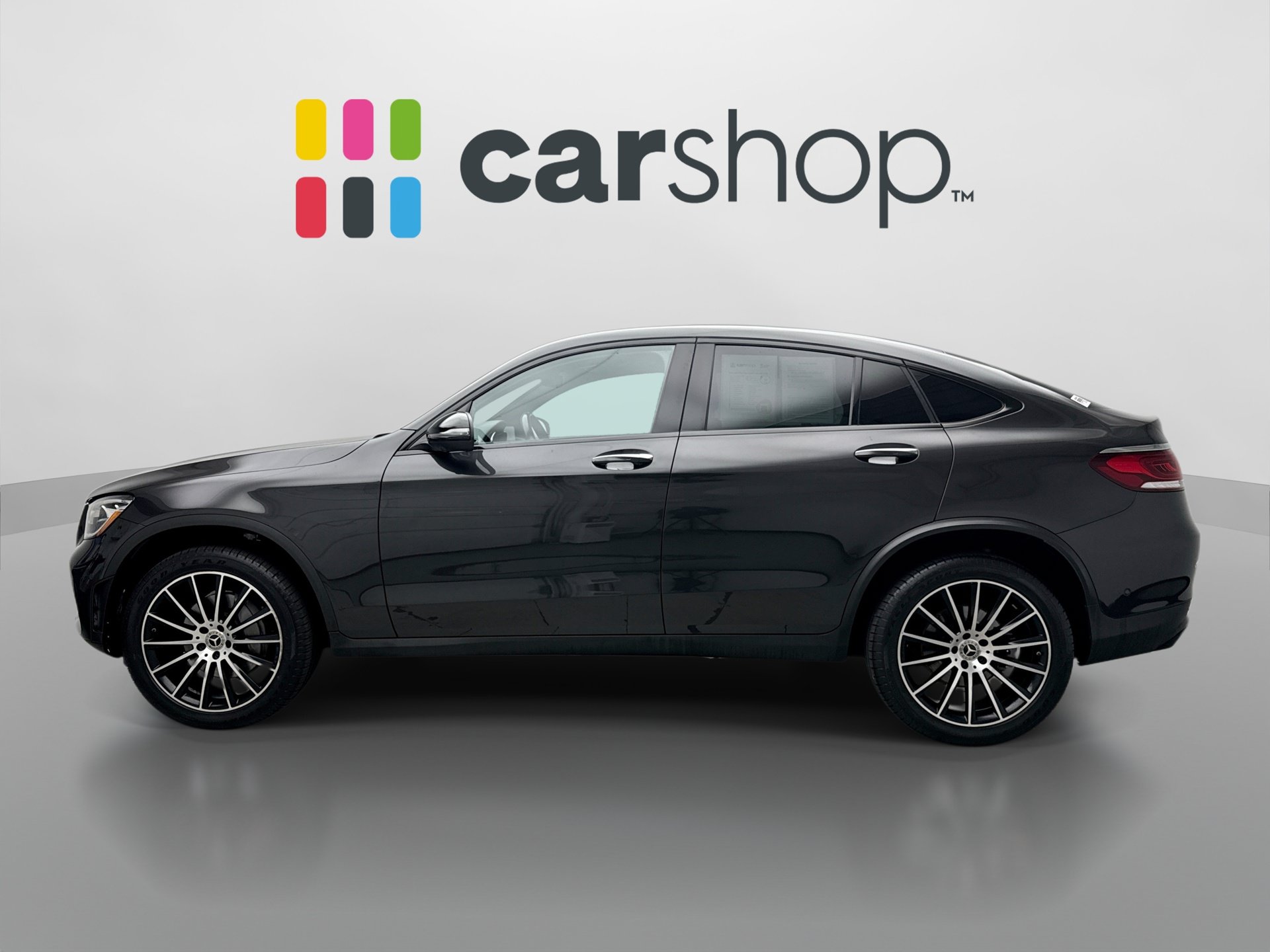 Used 2021 Mercedes-Benz GLC 300 4MATIC Coupe w/ AMG Line image 2