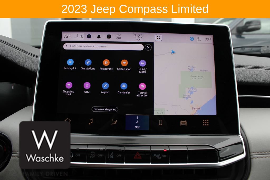 Used 2023 Jeep Compass Limited w/ Elite Group AWD/4WD image 46