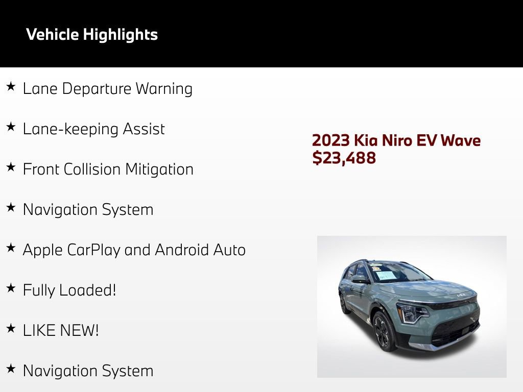 Used 2023 Kia Niro Wave FWD image 4