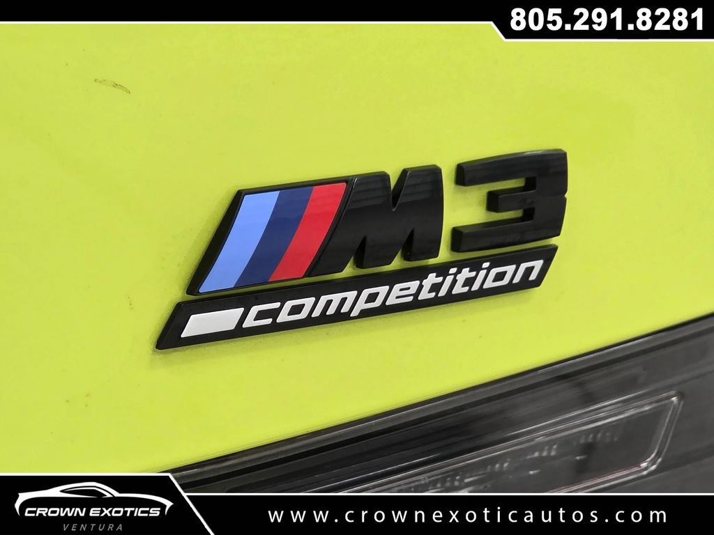 Used 2024 BMW M3 Competition w/ Executive Package RWD image 25