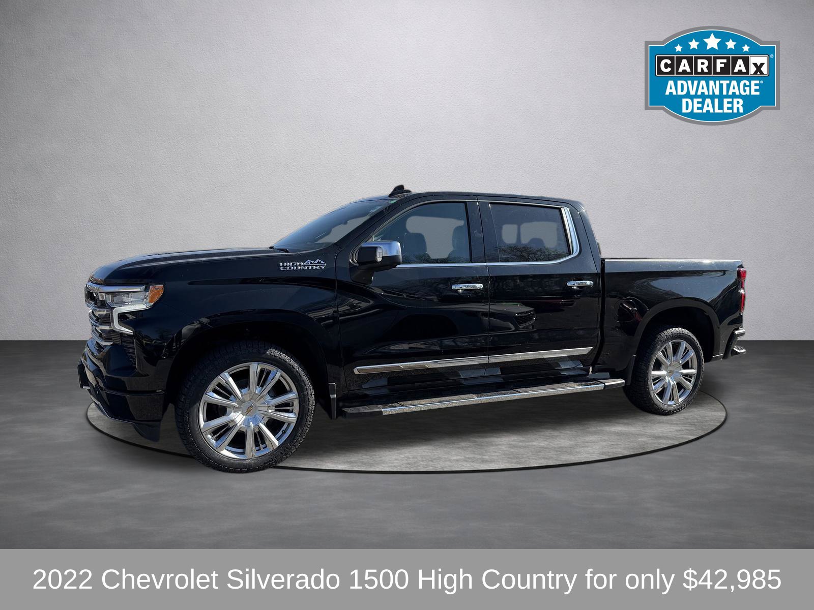 Used 2022 Chevrolet Silverado 1500 High Country w/ High Country Premium Package AWD/4WD image 4