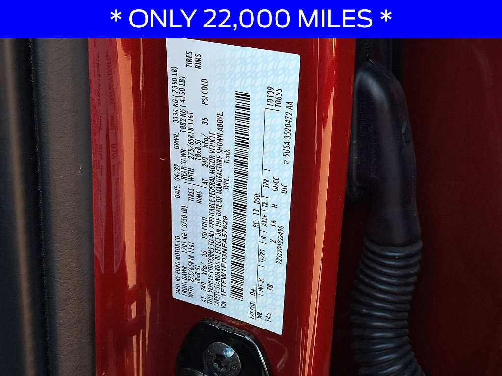 Certified 2022 Ford F150 XLT w/ Equipment Group 302A High AWD/4WD image 28