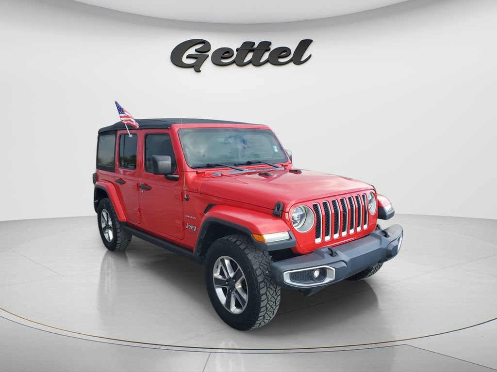 Used 2018 Jeep Wrangler Unlimited Sahara AWD/4WD image 3