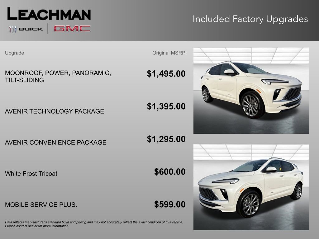 New 2026 Buick Encore GX Avenir w/ Avenir Technology Package image 5