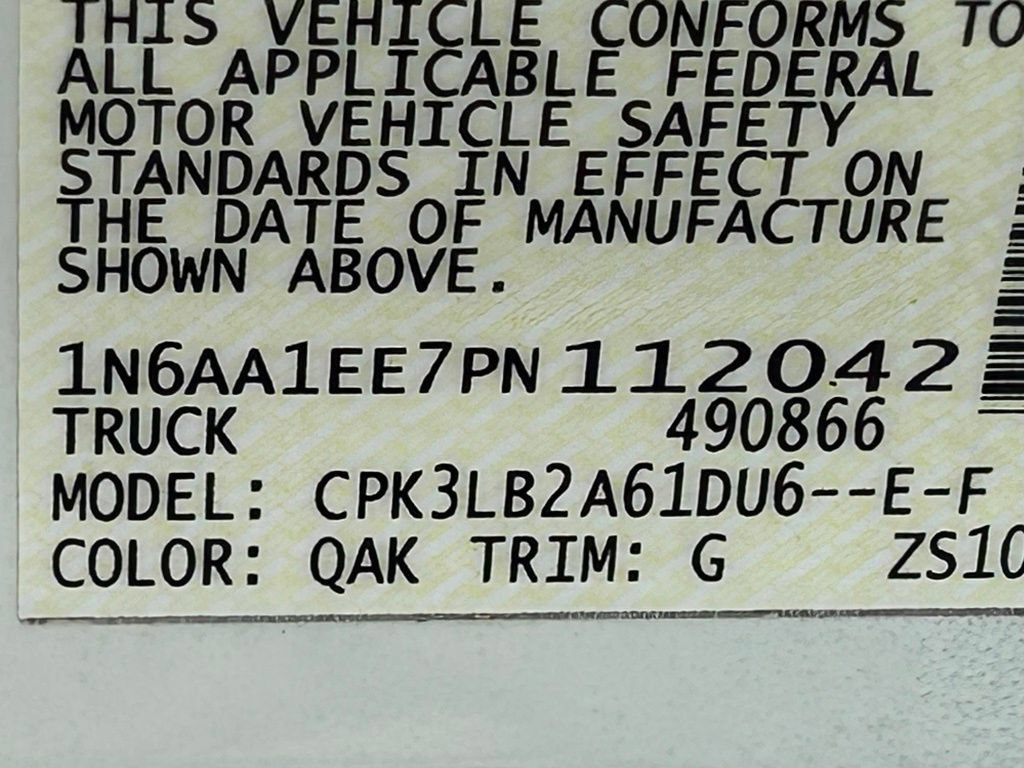 Certified 2023 Nissan Titan SV RWD image 47