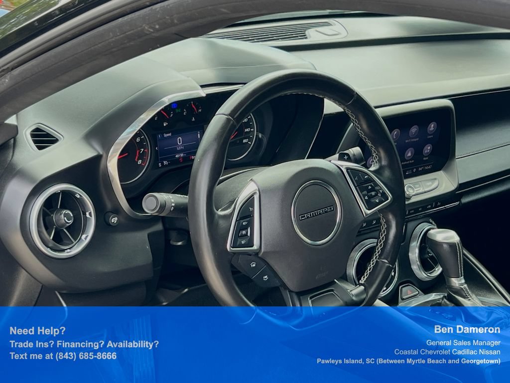 Used 2019 Chevrolet Camaro LT w/ Technology Package RWD image 5