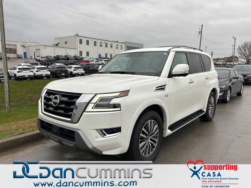 Used 2022 Nissan Armada SL w/ Captain's Chairs Package image 1