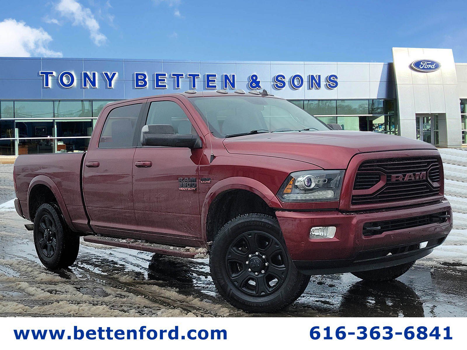 Used 2018 RAM 3500 Laramie w/ Sport Appearance Group