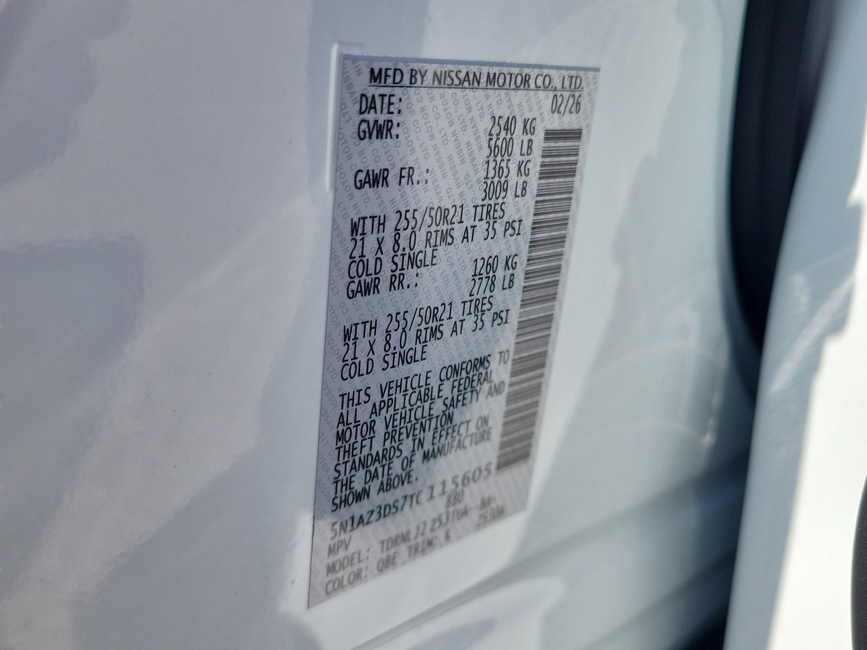 New 2026 Nissan Murano Platinum w/ Cargo Package AWD/4WD image 33