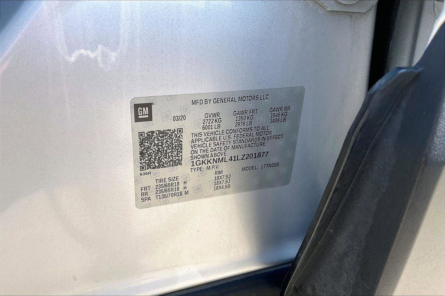 Used 2020 GMC Acadia SLT FWD image 36