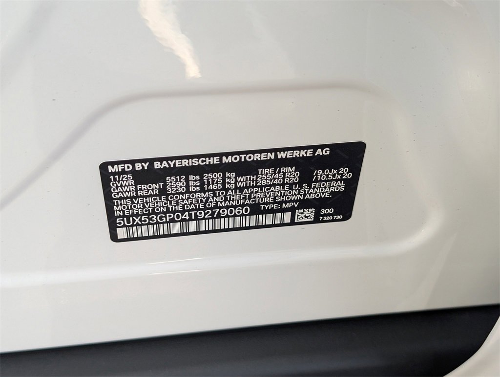 New 2026 BMW X3 xDrive30 w/ Premium Package image 33