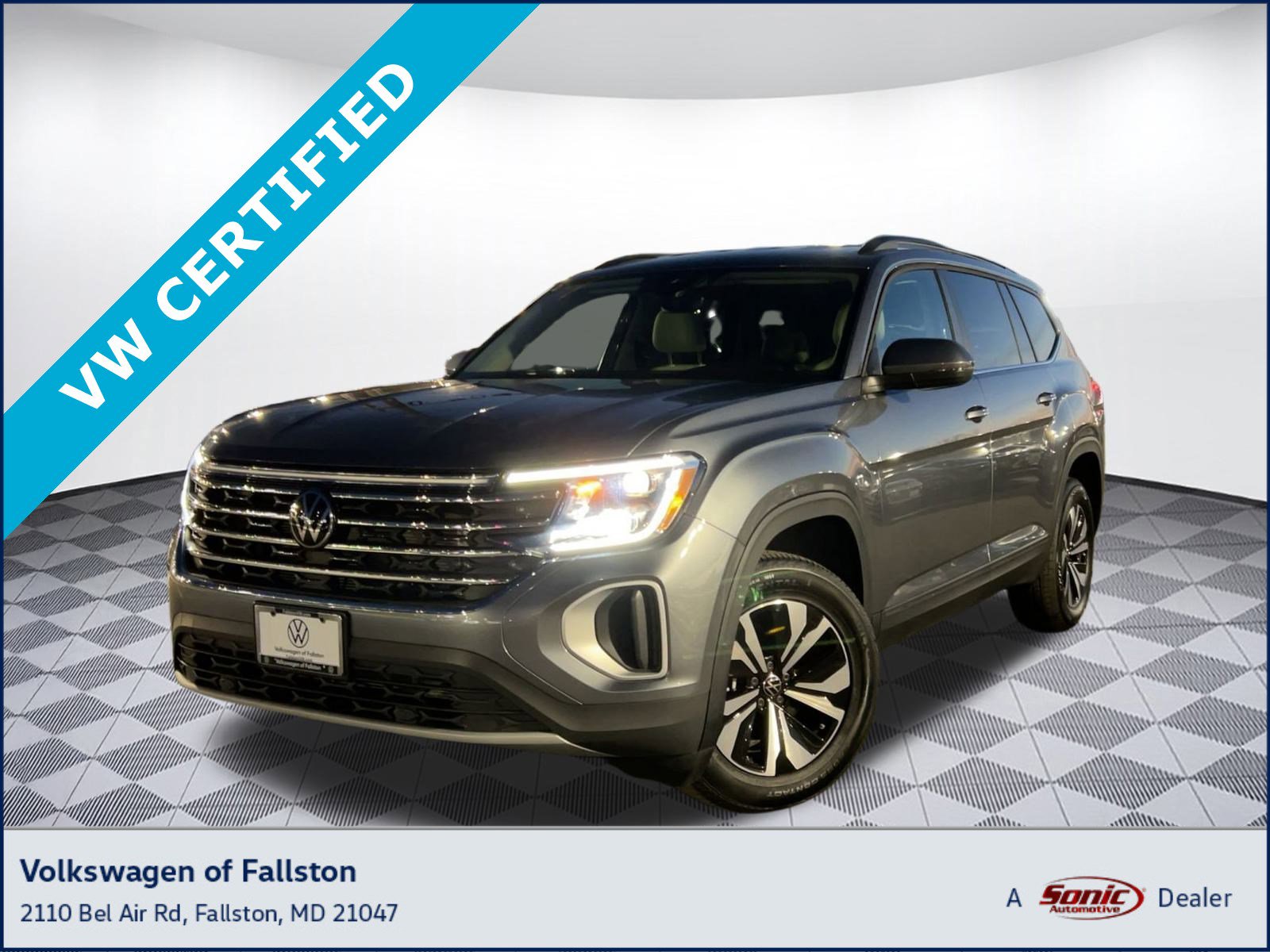Certified 2025 Volkswagen Atlas SE image 1