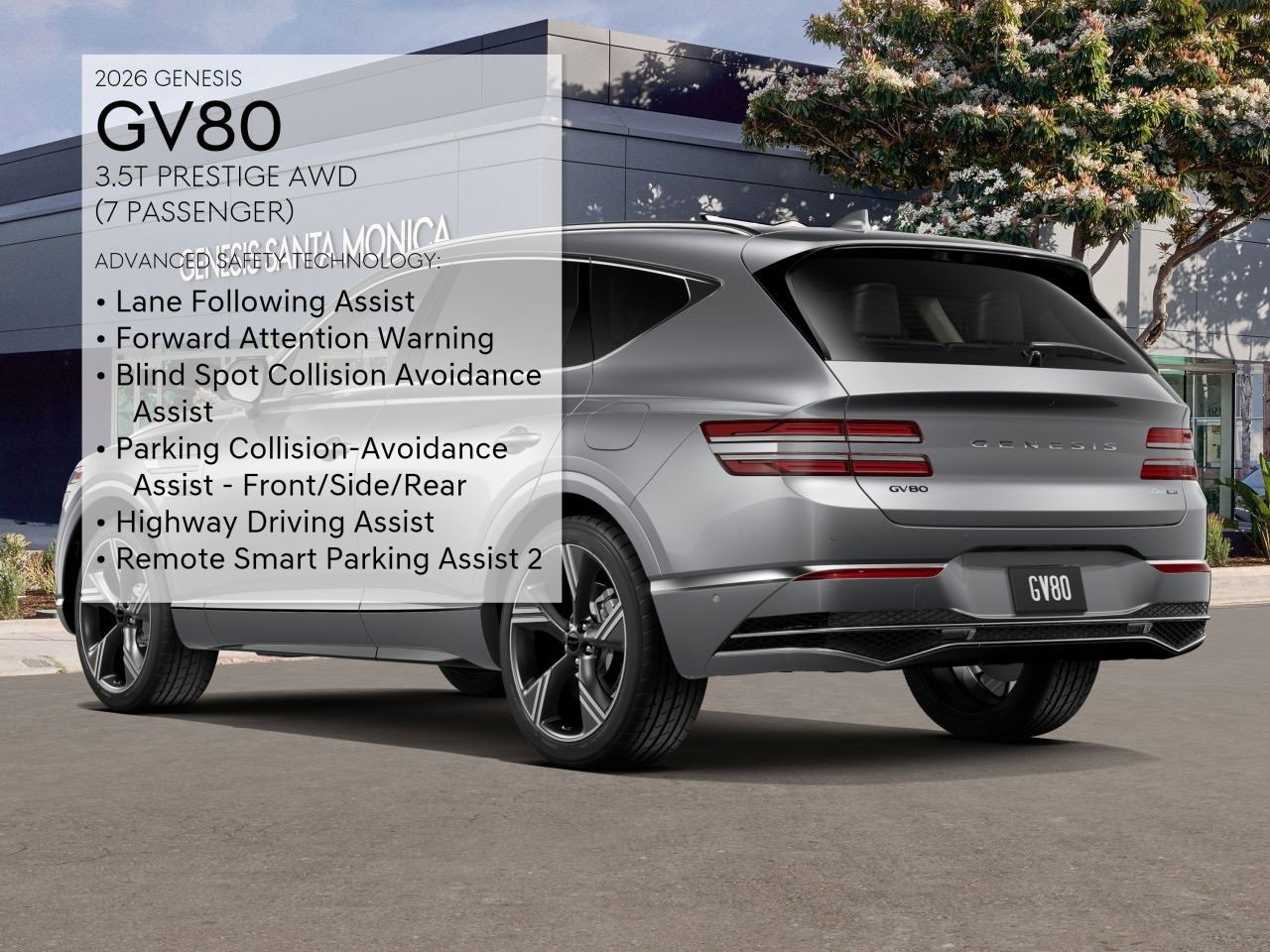 New 2026 Genesis GV80 3.5T Prestige image 7
