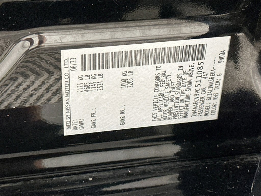 Used 2023 Nissan Maxima SV w/ Floor Mat Group image 30