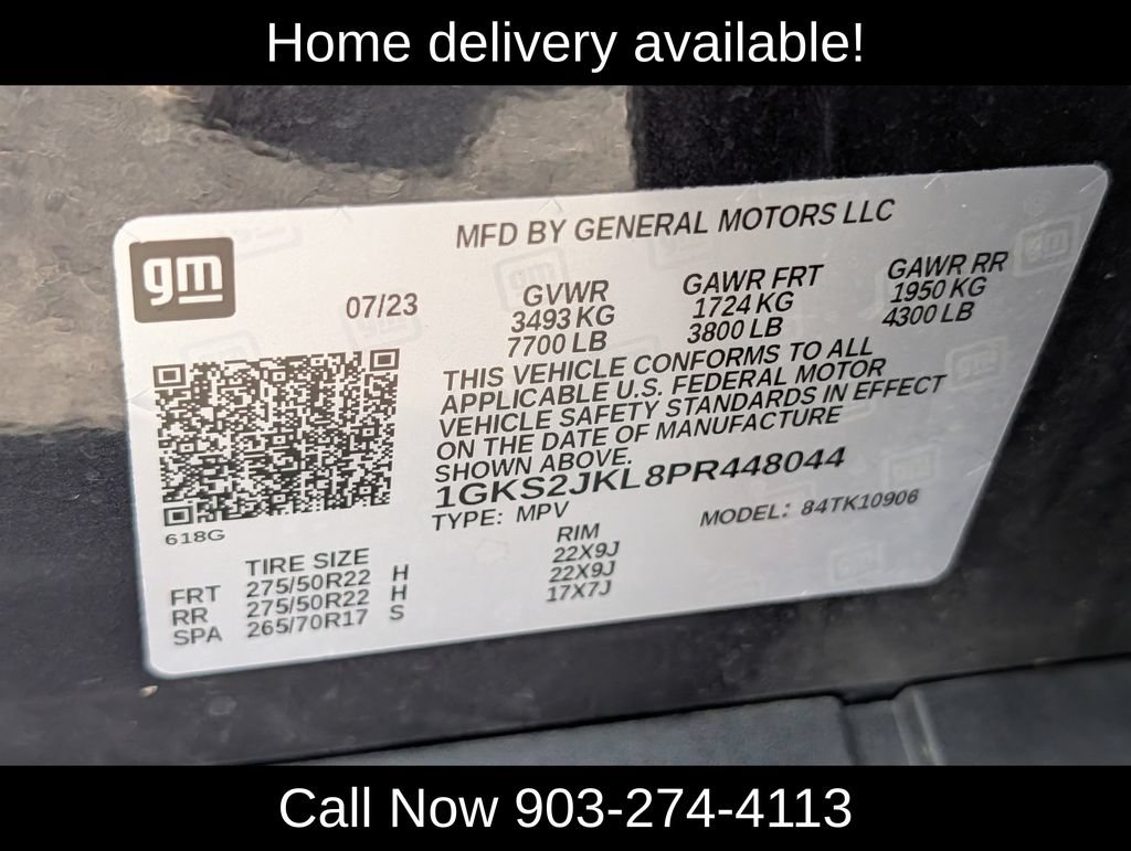 Used 2023 GMC Yukon XL Denali w/ Denali Reserve Package AWD/4WD image 44