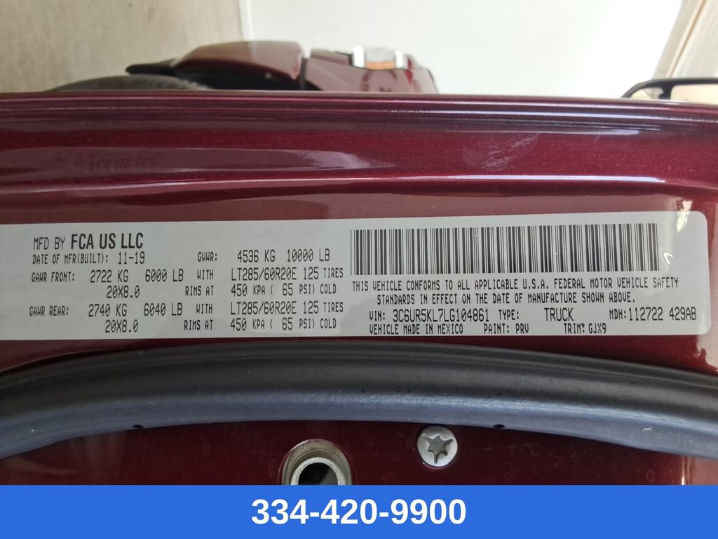 Used 2020 RAM 2500 Laramie image 25