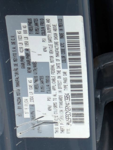 Used 2024 MAZDA MAZDA3 s AWD/4WD image 26