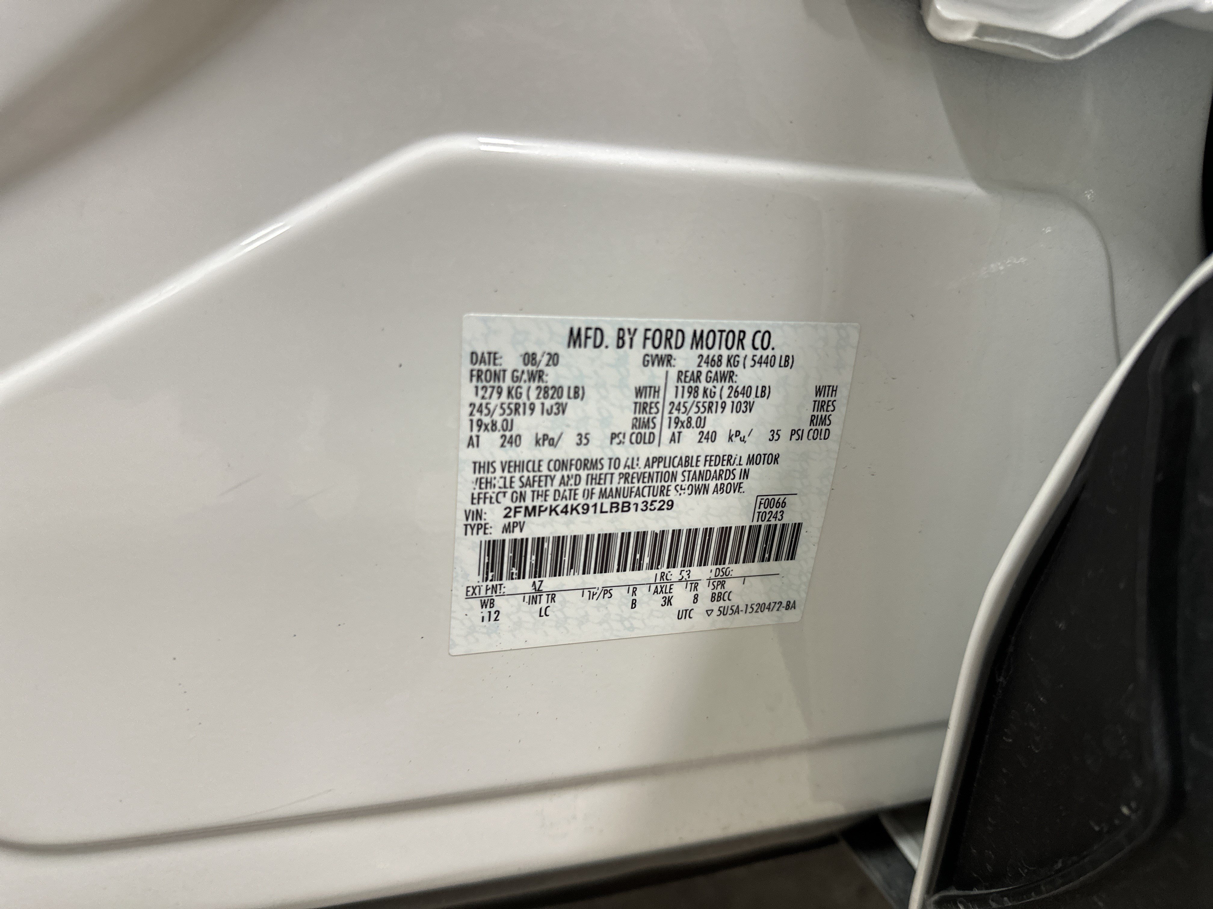Used 2020 Ford Edge Titanium AWD/4WD image 35