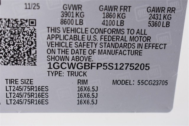 New 2025 Chevrolet Express 2500 Work Van image 29