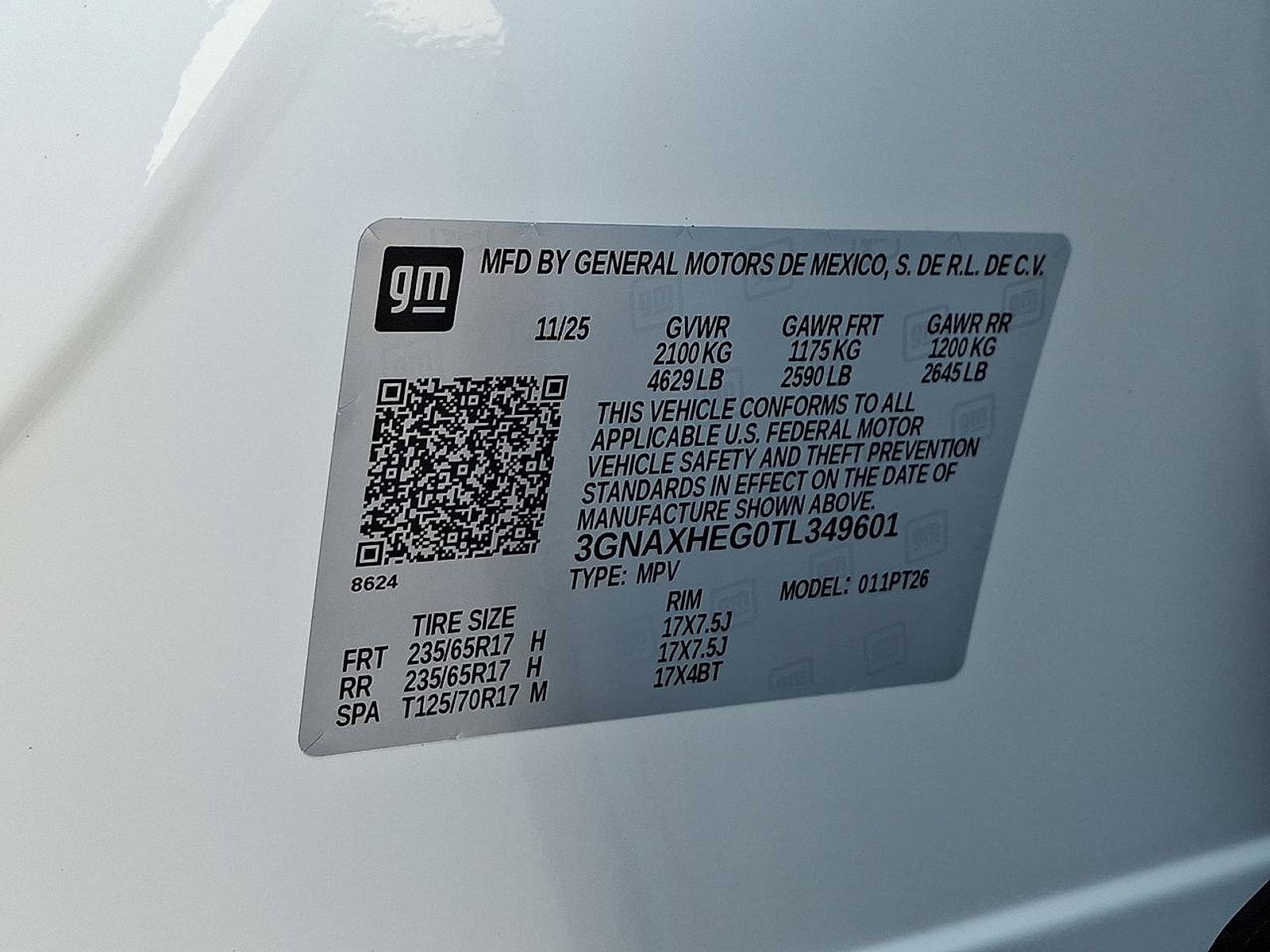 New 2026 Chevrolet Equinox LT w/ LPO, Floor Liner Package image 18
