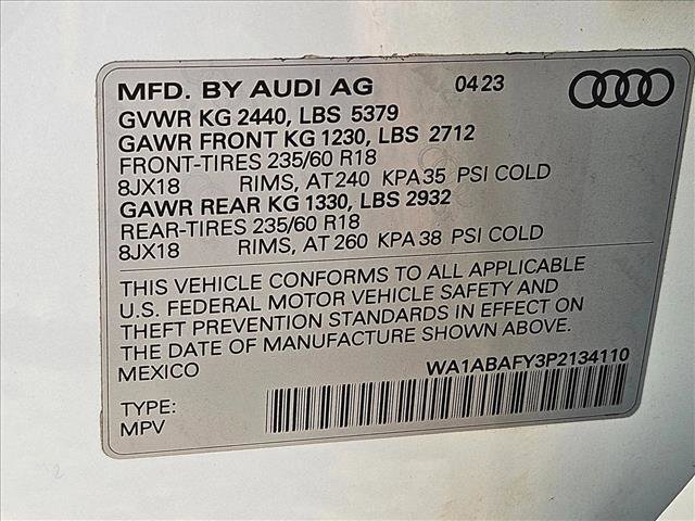 Used 2023 Audi Q5 2.0T Premium w/ Convenience Package AWD/4WD image 29