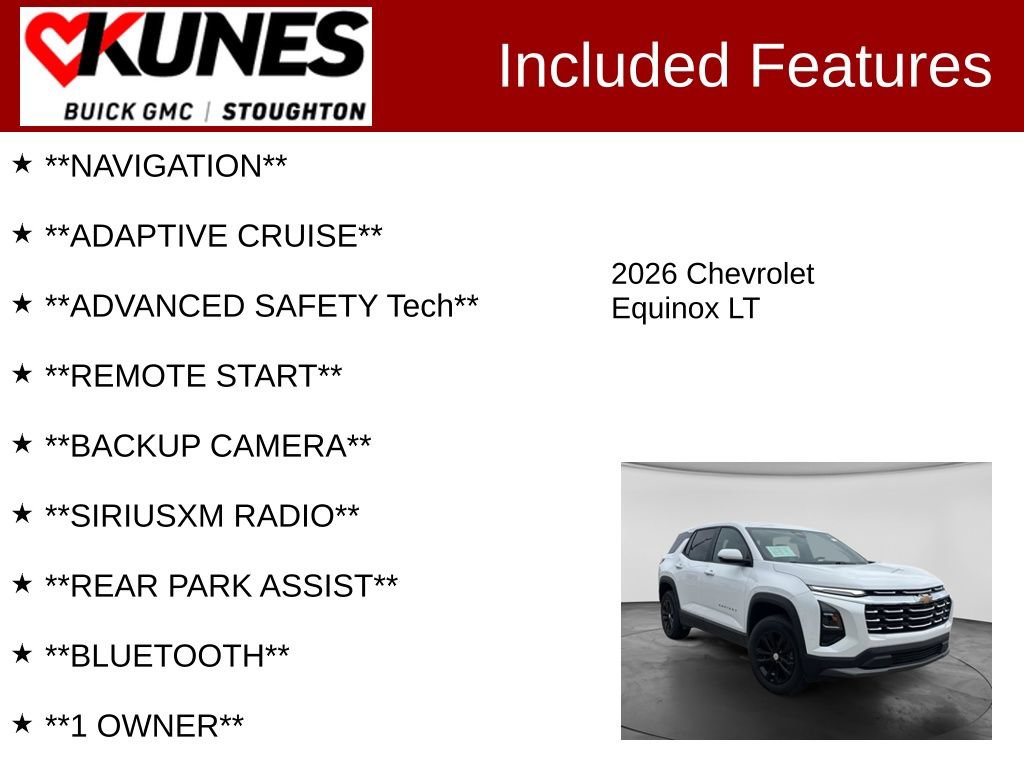 Used 2026 Chevrolet Equinox LT AWD/4WD image 2