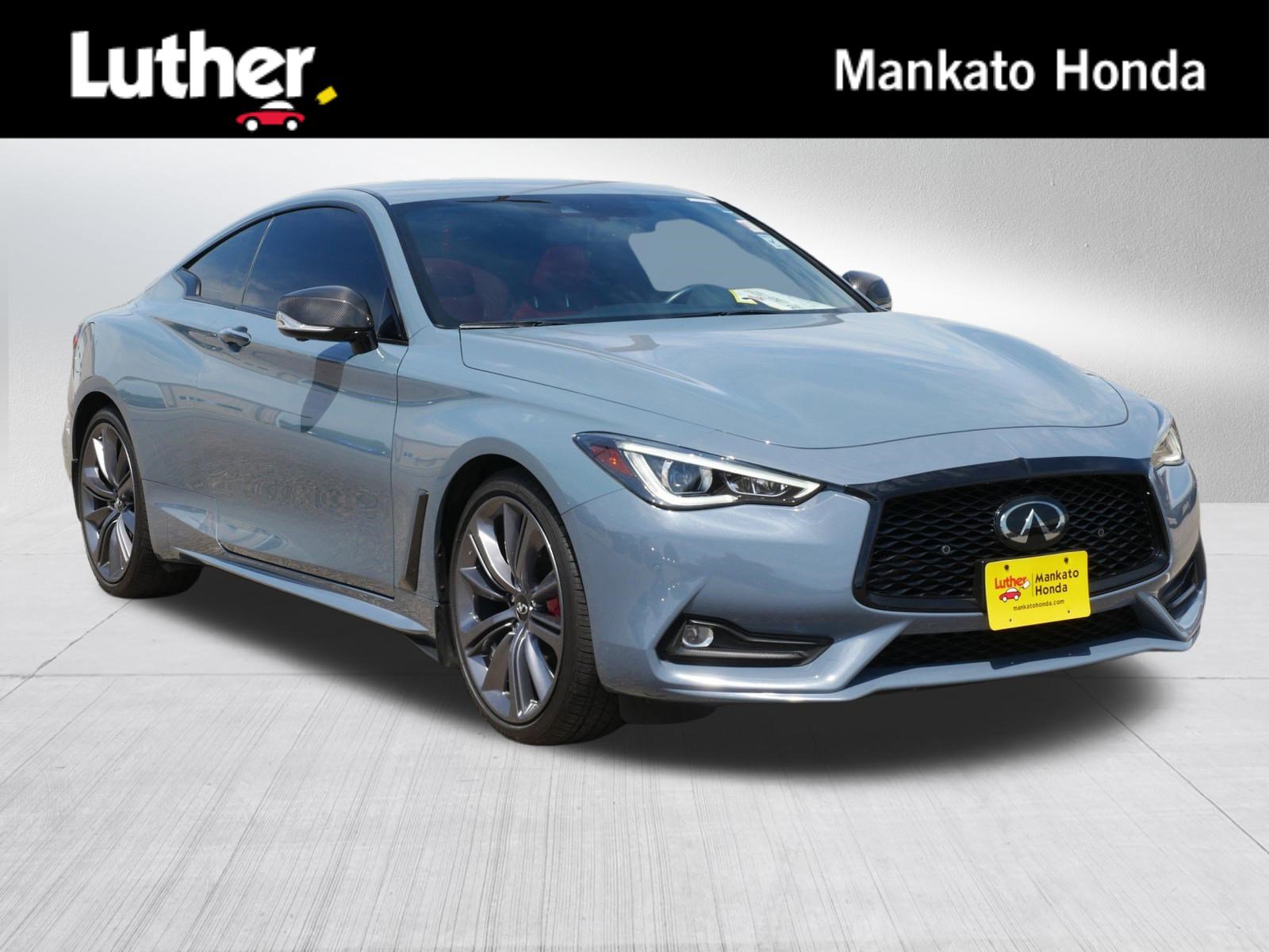 Used 2022 INFINITI Q60 Red Sport 400 w/ Carbon Fiber Package AWD/4WD image 1