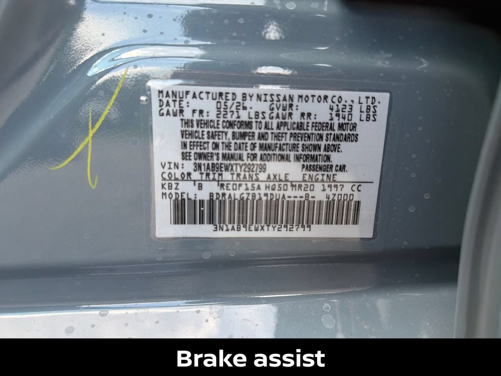 New 2026 Nissan Sentra SL w/ Floor Mat Package FWD image 36