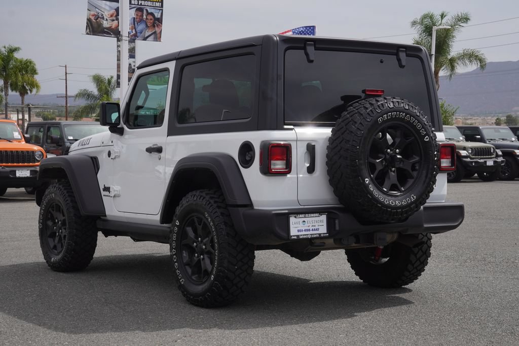 Certified 2022 Jeep Wrangler Sport AWD/4WD image 6
