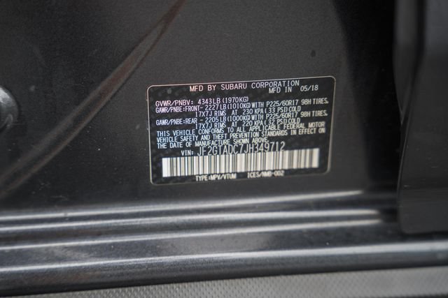 Used 2018 Subaru Crosstrek 2.0i Premium w/ Eyesight System AWD/4WD image 39