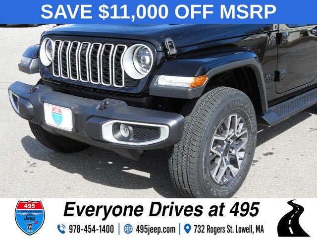 New 2025 Jeep Wrangler Unlimited Sahara w/ Technology Group AWD/4WD image 9