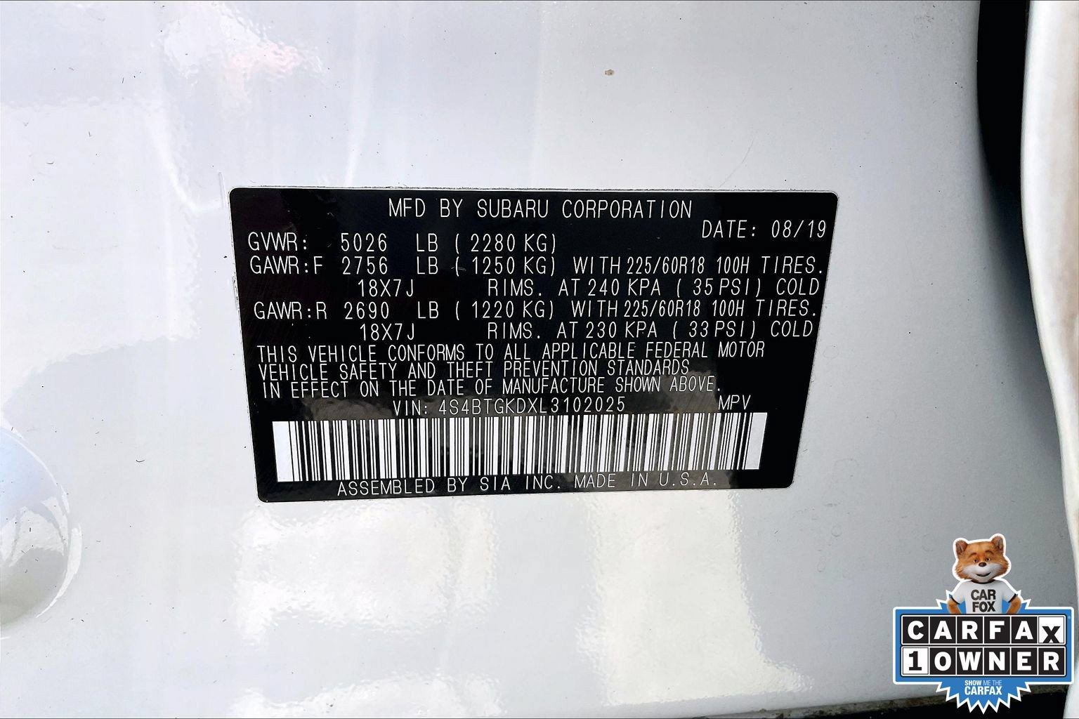 Used 2020 Subaru Outback Onyx Edition XT AWD/4WD image 32