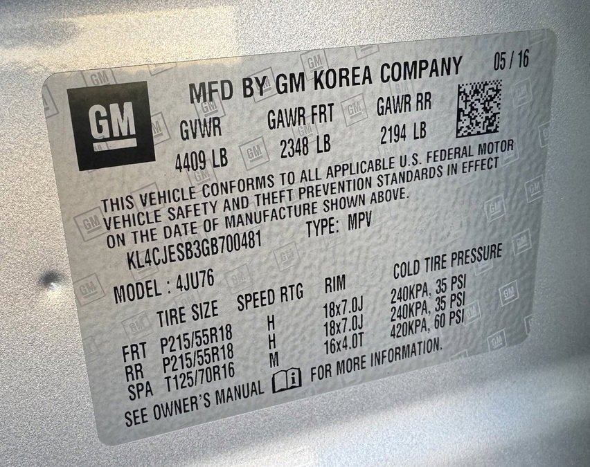 Used 2016 Buick Encore AWD image 31