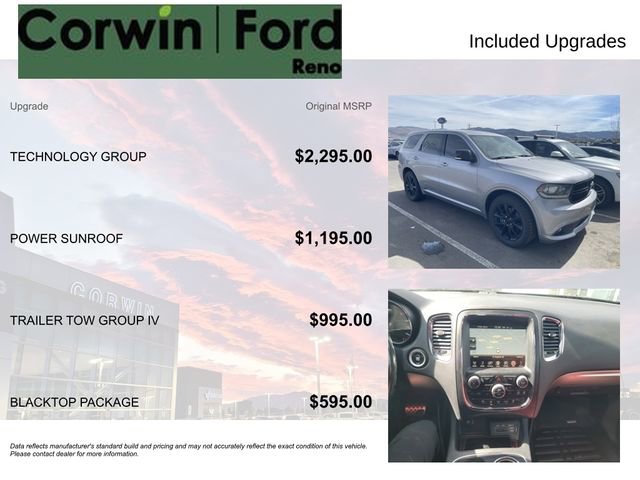 Used 2017 Dodge Durango R/T w/ Technology Group image 8