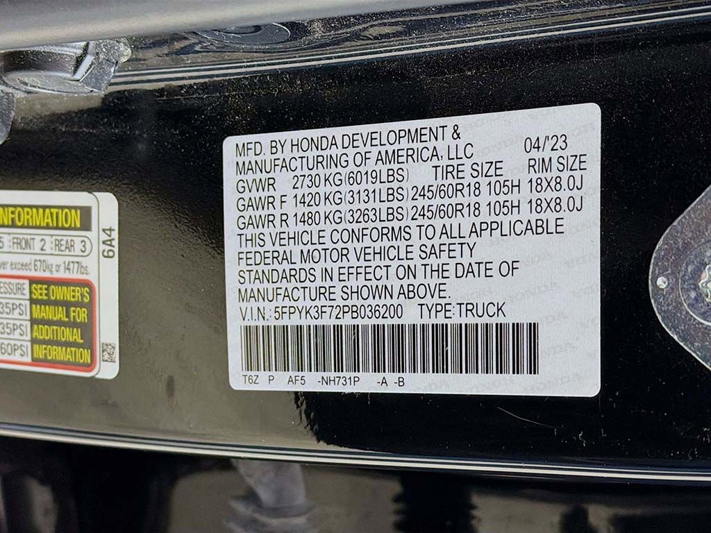Used 2023 Honda Ridgeline RTL-E image 43