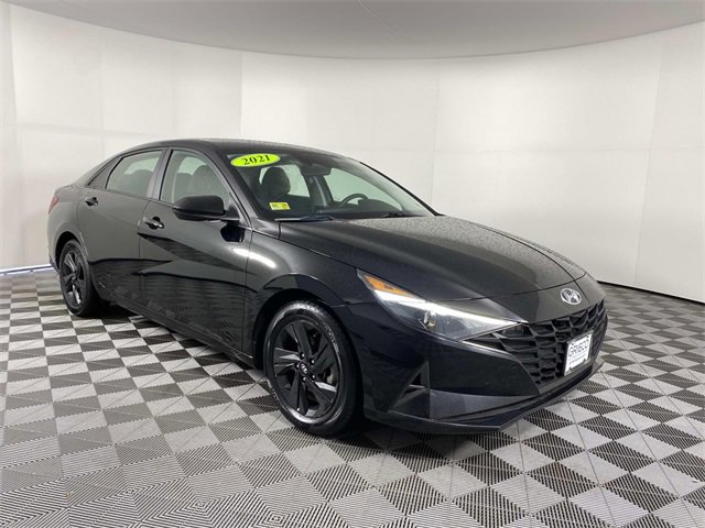 Used 2021 Hyundai Elantra Blue w/ Cargo Package