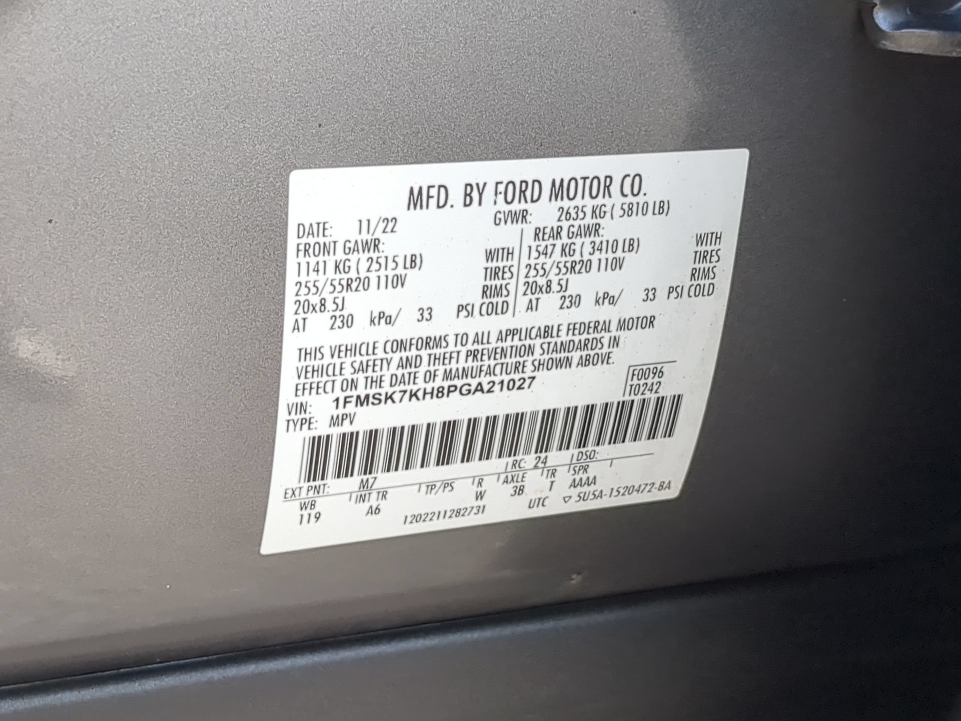 Certified 2023 Ford Explorer ST-Line w/ Class IV Trailer Tow Package RWD image 71
