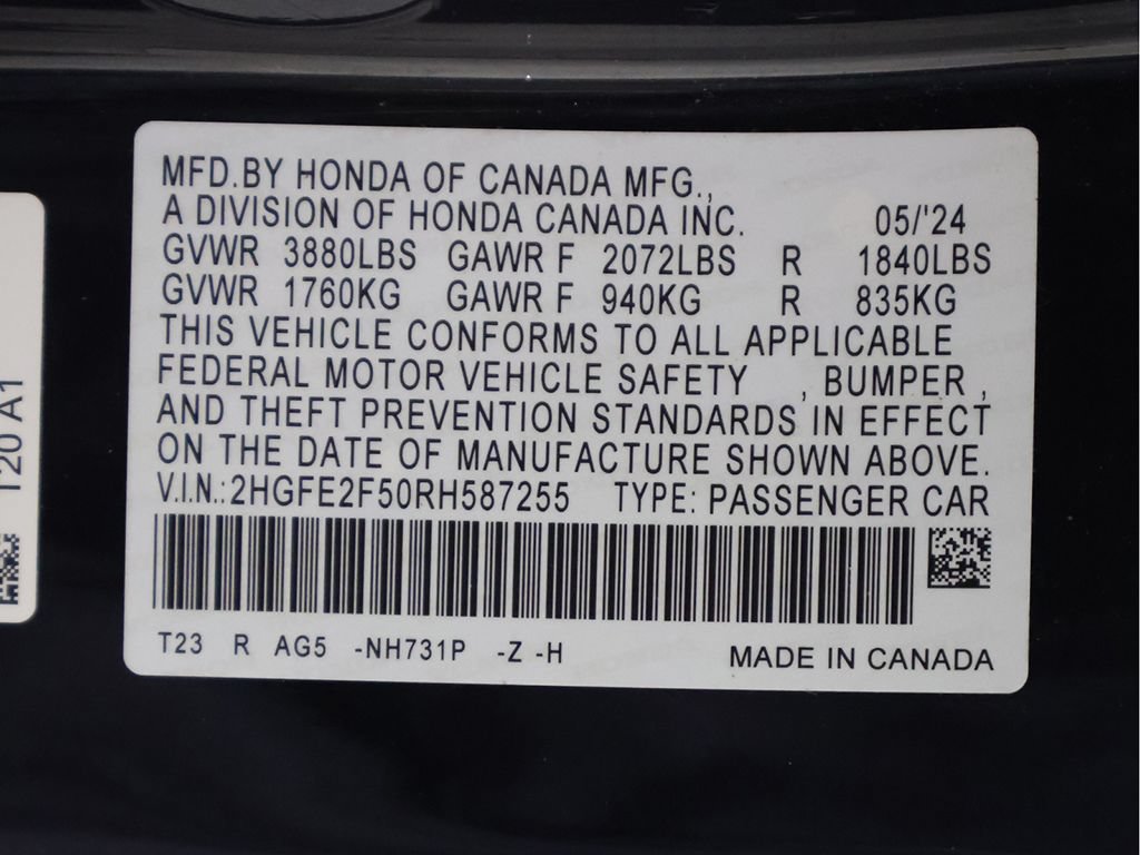 Used 2024 Honda Civic Sport image 47