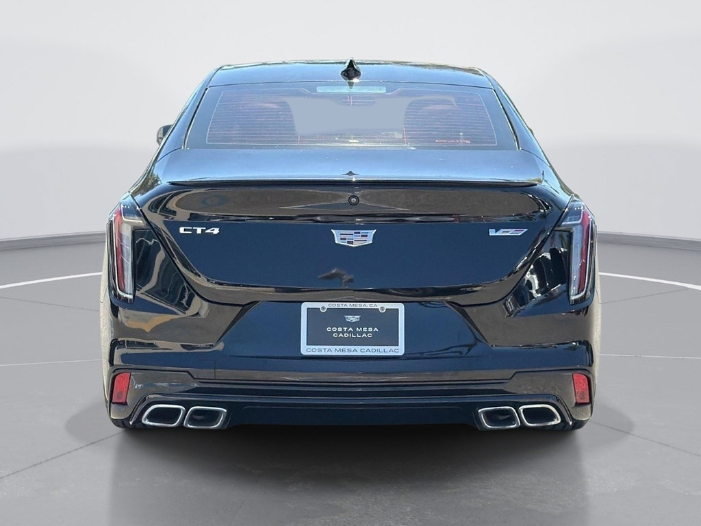 Certified 2025 Cadillac CT4 V w/ Climate Package RWD image 4
