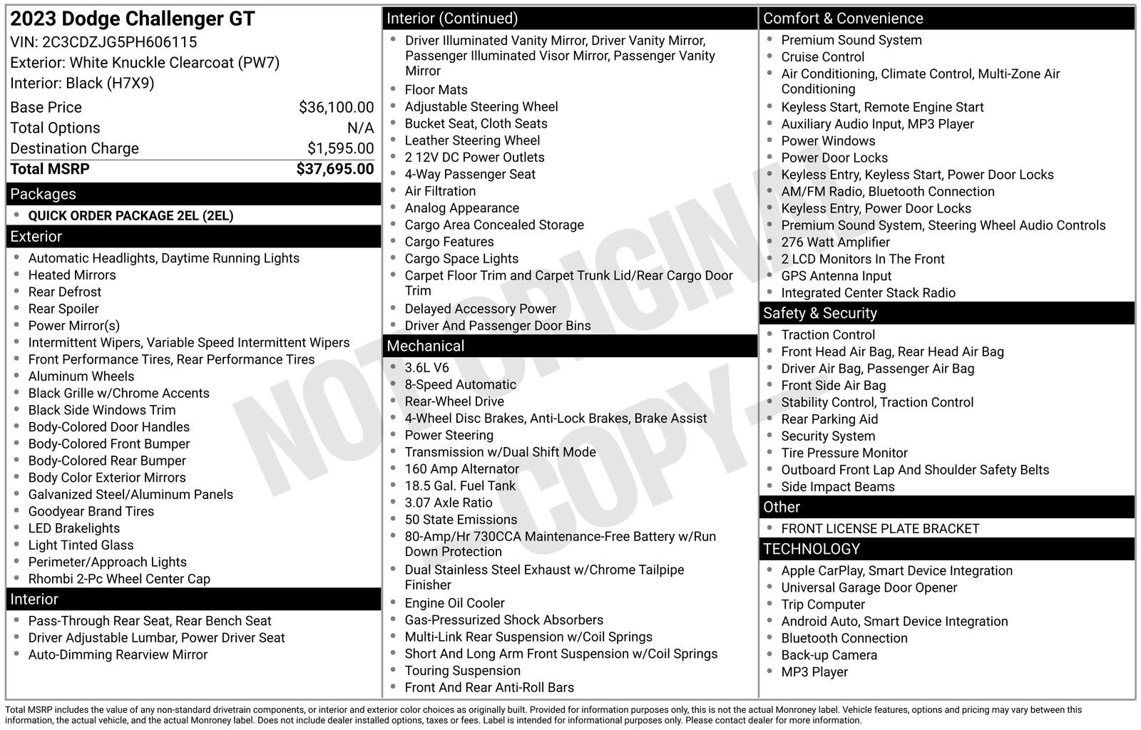 Used 2023 Dodge Challenger GT image 34