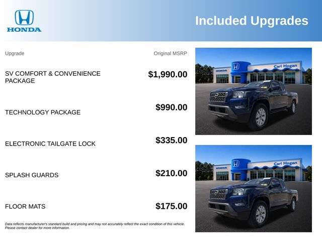 Used 2022 Nissan Frontier SV RWD image 3
