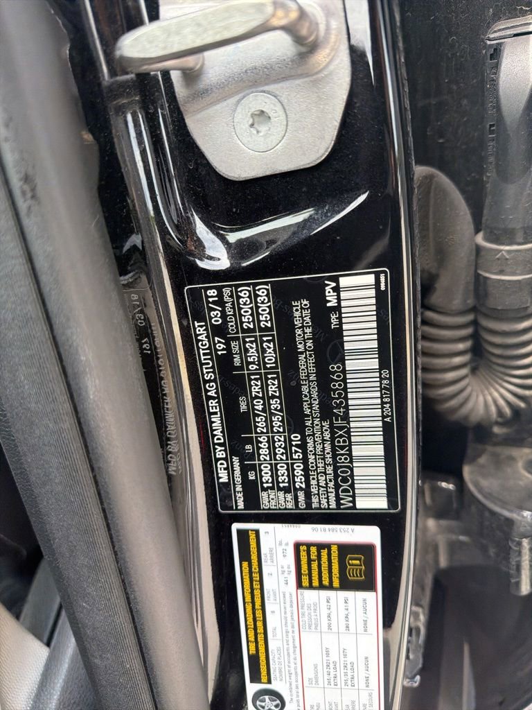 Used 2018 Mercedes-Benz GLC 63 AMG S image 18