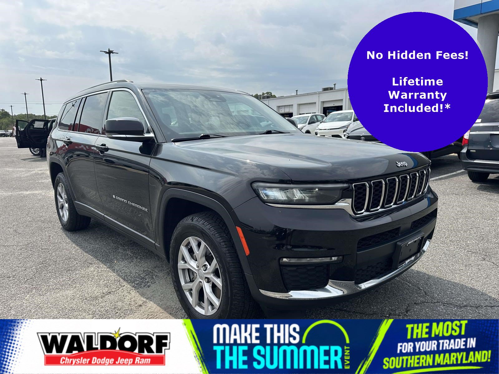 Used 2021 Jeep Grand Cherokee L Limited AWD/4WD image 1