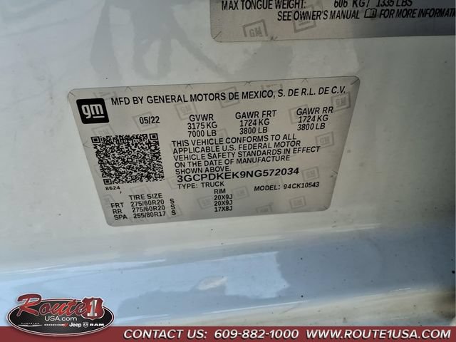 Used 2022 Chevrolet Silverado 1500 LT AWD/4WD image 34