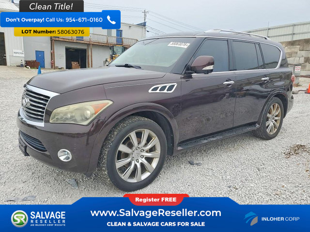 Used 2011 INFINITI QX56 4WD w/ Theater Pkg image 1