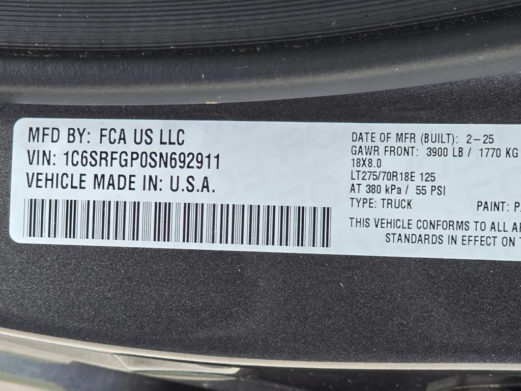 Used 2025 RAM 1500 Warlock AWD/4WD image 52